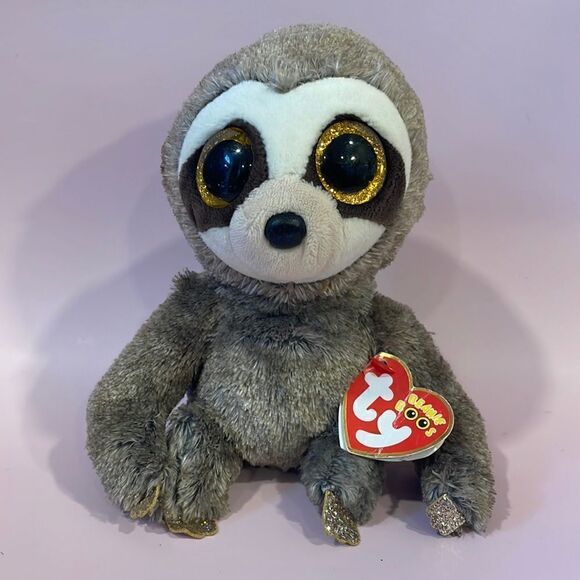 Ty Beanie Boos 2019 Dangler the Sloth Excellent Used Condition 6.5” tall - Picture 1 of 9